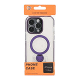 iPhone 15 Pro Deksel Ring Stand MagSafe Lilla