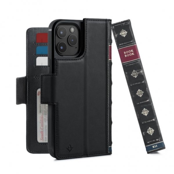 Twelve South iPhone 12/12 Pro Etui BookBook MagSafe Svart