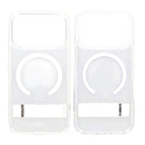 Rvelon iPhone 17 Pro Deksel med Stativ MagSafe Transparent