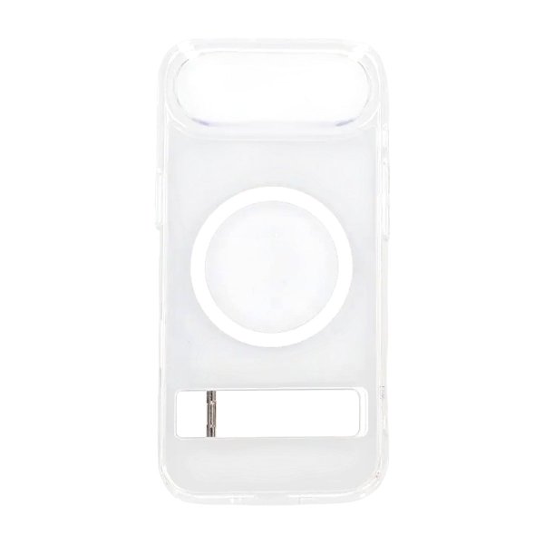 Rvelon iPhone Air Deksel med Stativ Transparent