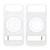 Rvelon iPhone Air Deksel med Stativ Transparent