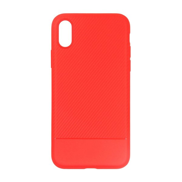 iPhone X/iPhone Xs Deksel TPU Rød
