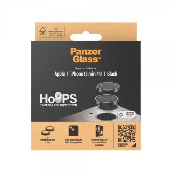 PanzerGlass iPhone 13/iPhone 13 Mini Kamerabeskytter Hoops