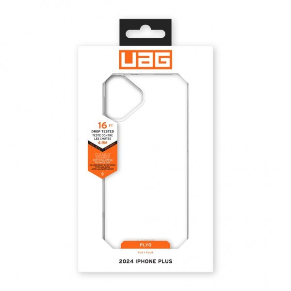 Urban Armor Gear (UAG) iPhone 16 Plus Deksel Plyo Ice