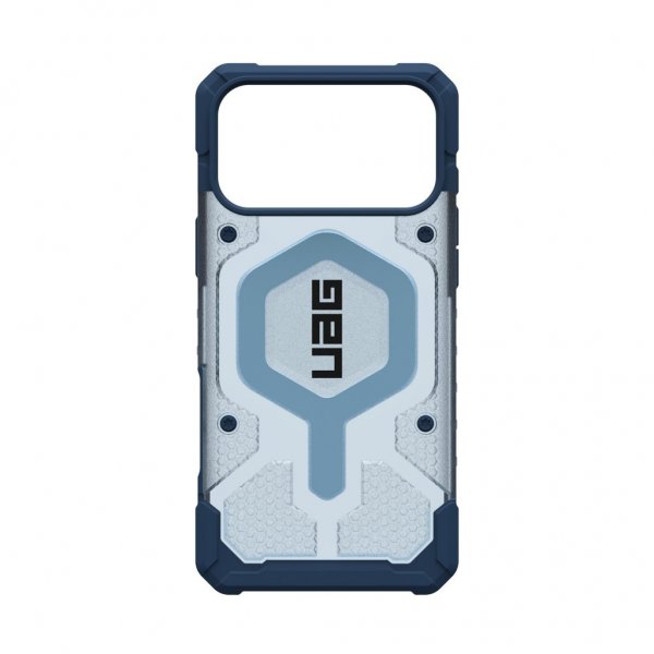 Urban Armor Gear (UAG) iPhone 17 Pro Max Deksel Pathfinder Clear + Lanyard Blå