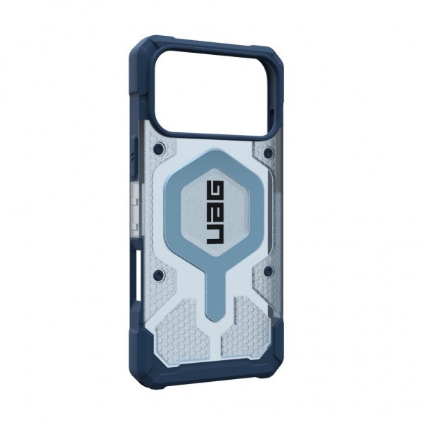 Urban Armor Gear (UAG) iPhone 17 Pro Max Deksel Pathfinder Clear + Lanyard Blå