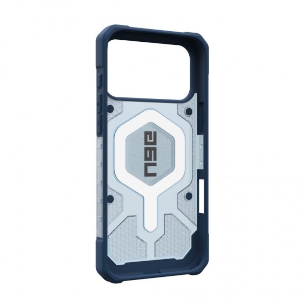 Urban Armor Gear (UAG) iPhone 17 Pro Max Deksel Pathfinder Clear + Lanyard Blå