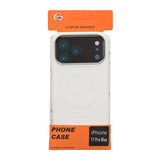 iPhone 17 Pro Max Deksel Silikon MagSafe Hvit