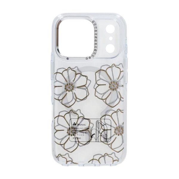 iPhone 17 Pro Deksel Mønster MagSafe Blomster