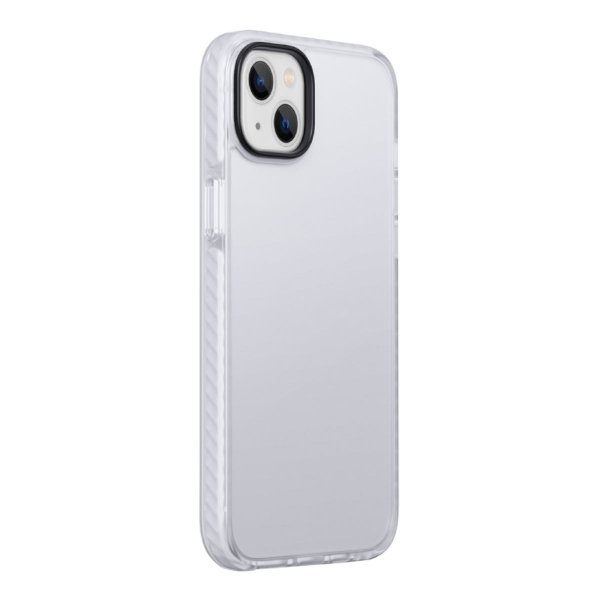 iPhone 15 Plus Deksel Støtsikker TPU Hvit