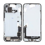 Midtramme med smådeler for iPhone 15 Plus - Blå OEM