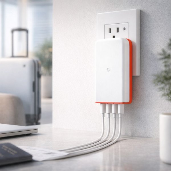 Twelve South PlugBug Travel 120W Reiselader Hvit