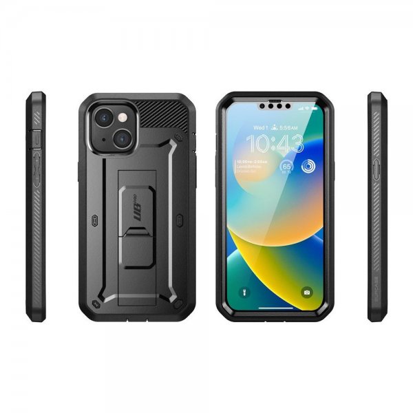 Supcase iPhone 13/iPhone 14 Deksel UB Pro Svart
