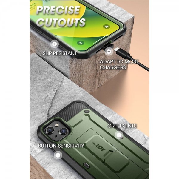 Supcase iPhone 14 Plus Deksel UB Pro Grønn