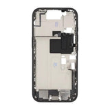 Midtramme med smådeler til iPhone 16 Pro - Svart Titan OEM