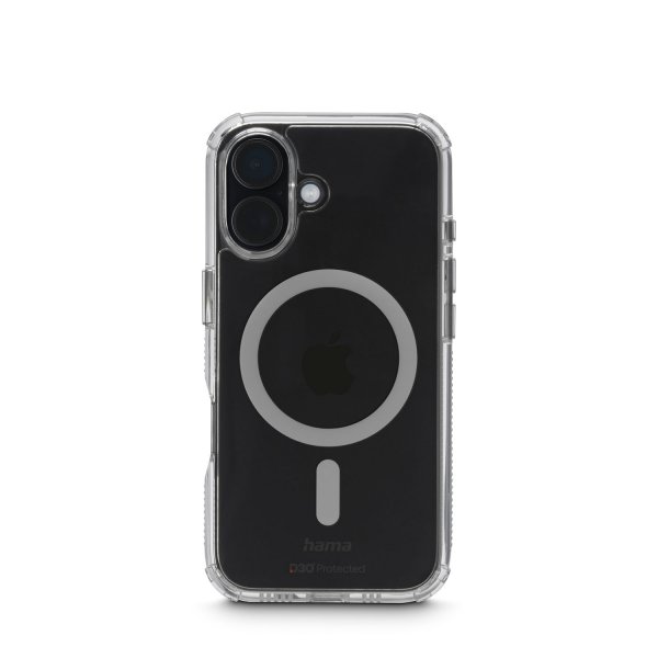 Hama iPhone 16 Deksel Extreme Protect MagLine Transparent