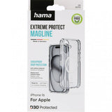 Hama iPhone 16 Deksel Extreme Protect MagLine Transparent