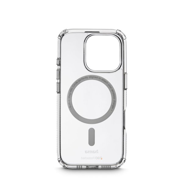 Hama iPhone 16 Pro Deksel Extreme Protect MagLine Transparent