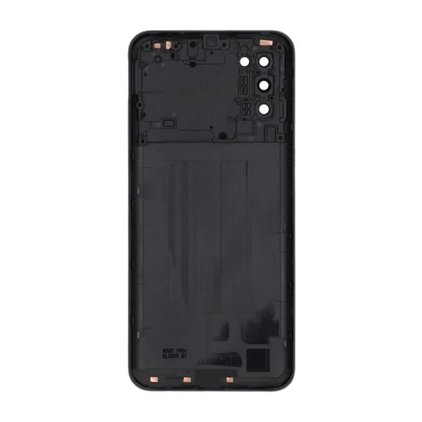Samsung Galaxy A02s Baksideglass - Svart