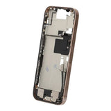 Midtramme med smådeler til iPhone 16 Pro - sandfarget titan OEM