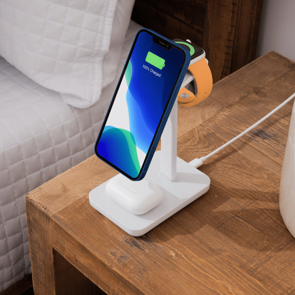 Twelve South Trådløs lader HiRise Three MagSafe Hvit