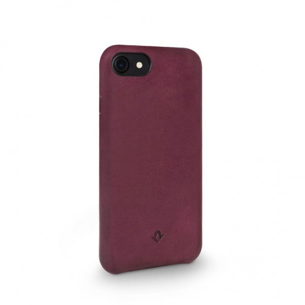 Twelve South iPhone 7 Plus/iPhone 8 Plus Deksel Relaxed Leather Marsala