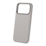 iPhone 17 Pro Max Deksel Silikon MagSafe Grå