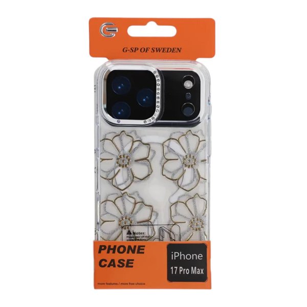 iPhone 17 Pro Max Deksel Mønster MagSafe Blomster