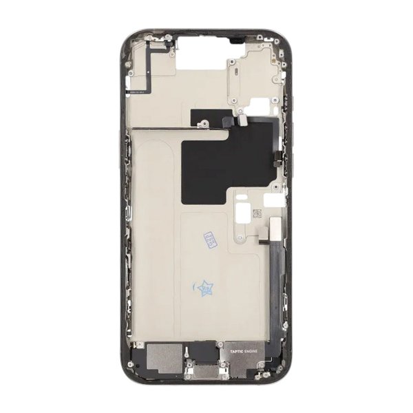 Midtramme med smådeler til iPhone 16 Pro Max - Naturlig Titan OEM
