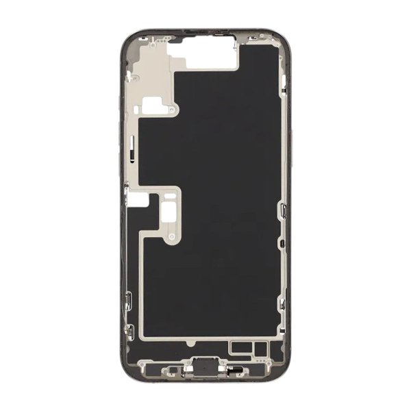 Midtramme med smådeler til iPhone 16 Pro Max - Naturlig Titan OEM