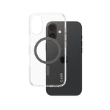 CARE by PanzerGlass iPhone 16 Deksel Urban Combat MagSafe Svart Transparent