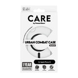 CARE by PanzerGlass iPhone 16 Deksel Urban Combat MagSafe Svart Transparent