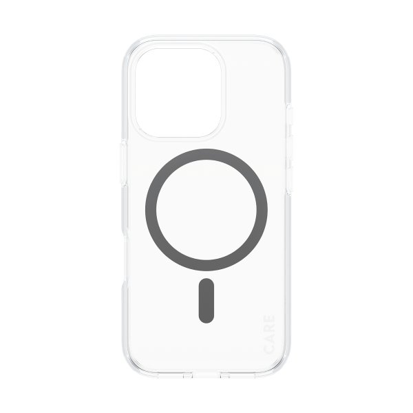CARE by PanzerGlass iPhone 16 Pro Deksel Urban Combat MagSafe Svart Transparent