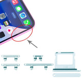 Knapper og SIM-kortholder til iPhone 16 og 16 Plus - Grønn