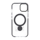 iPhone 15 Deksel Ring Stand MagSafe Svart