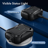 ESR AirPods Pro/AirPods Pro 2 Deksel Cyber Tough HaloLock Svart