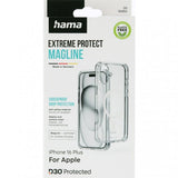 Hama iPhone 16 Plus Deksel Extreme Protect MagLine Transparent