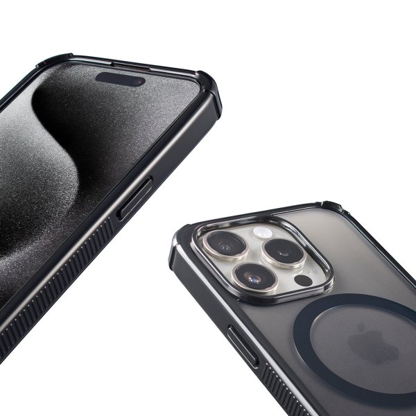 Hama iPhone 15 Pro Deksel Extreme Protect MagLine Svart
