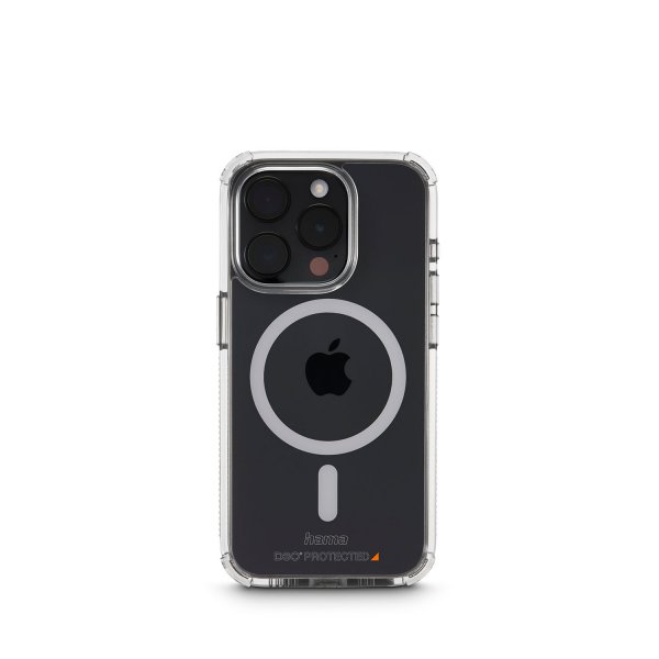 Hama iPhone 15 Pro Deksel Extreme Protect MagLine Transparent