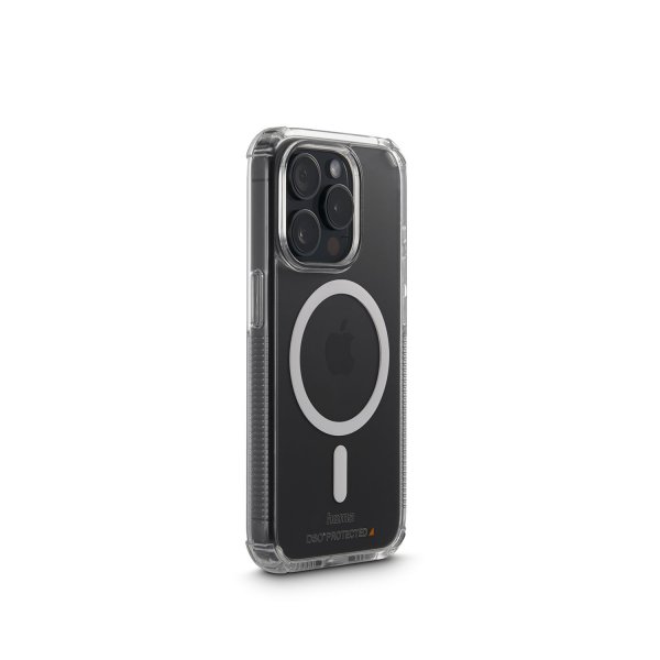 Hama iPhone 15 Pro Deksel Extreme Protect MagLine Transparent