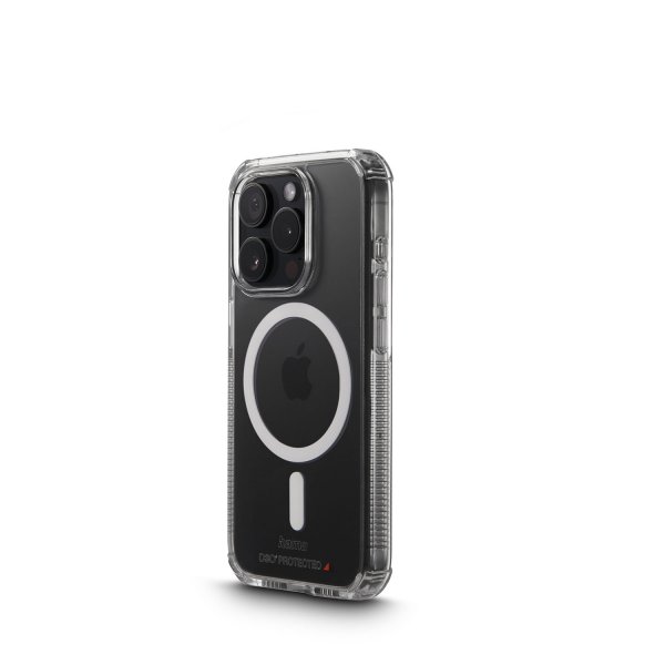 Hama iPhone 15 Pro Deksel Extreme Protect MagLine Transparent