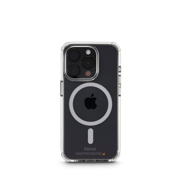 Hama iPhone 15 Pro Max Deksel Extreme Protect MagLine Transparent