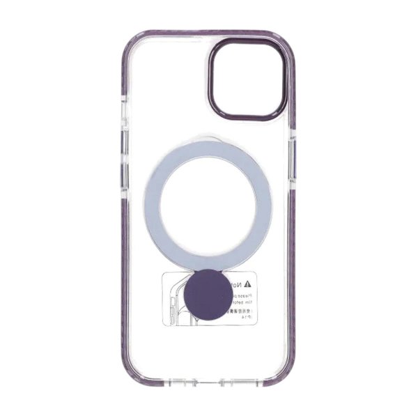 iPhone 13/iPhone 14 Deksel Ring Stand MagSafe Lilla