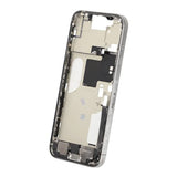 Midtramme med smådeler til iPhone 16 Pro Max - Hvit Titan OEM
