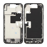 Midtramme med smådeler for iPhone 16 Pro Max - Svart Titan OEM