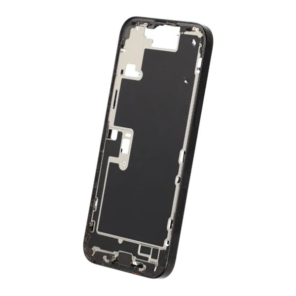 Midtramme med smådeler for iPhone 16 Pro Max - Svart Titan OEM