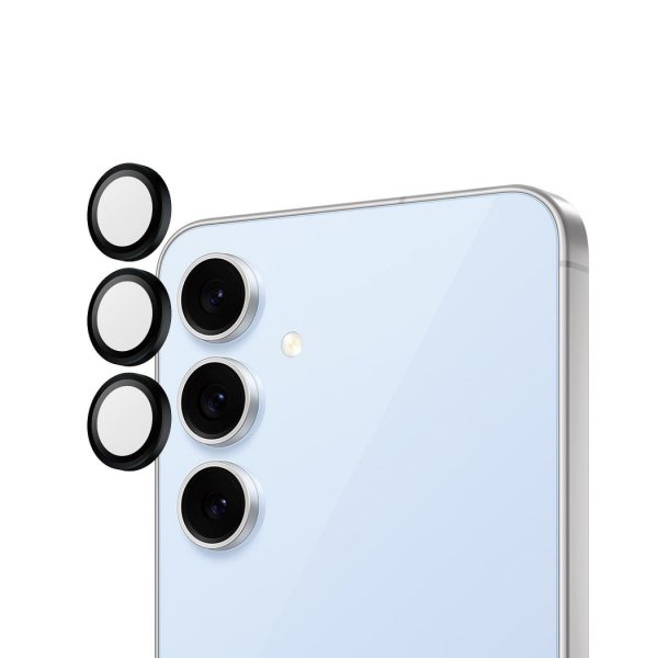PanzerGlass Samsung Galaxy S24 FE Kamerabeskytter Hoops Svart