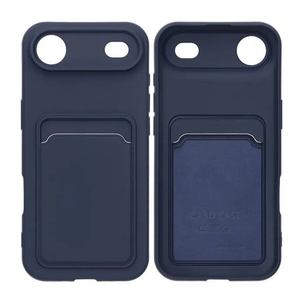iPhone Air Deksel Kortholder Blå