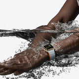 Dux Ducis Apple Watch 38/40/41/42mm Armbånd LD Series Grå Oransje