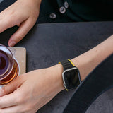Dux Ducis Apple Watch 38/40/41/42mm Armbånd LD Series Svart Gul